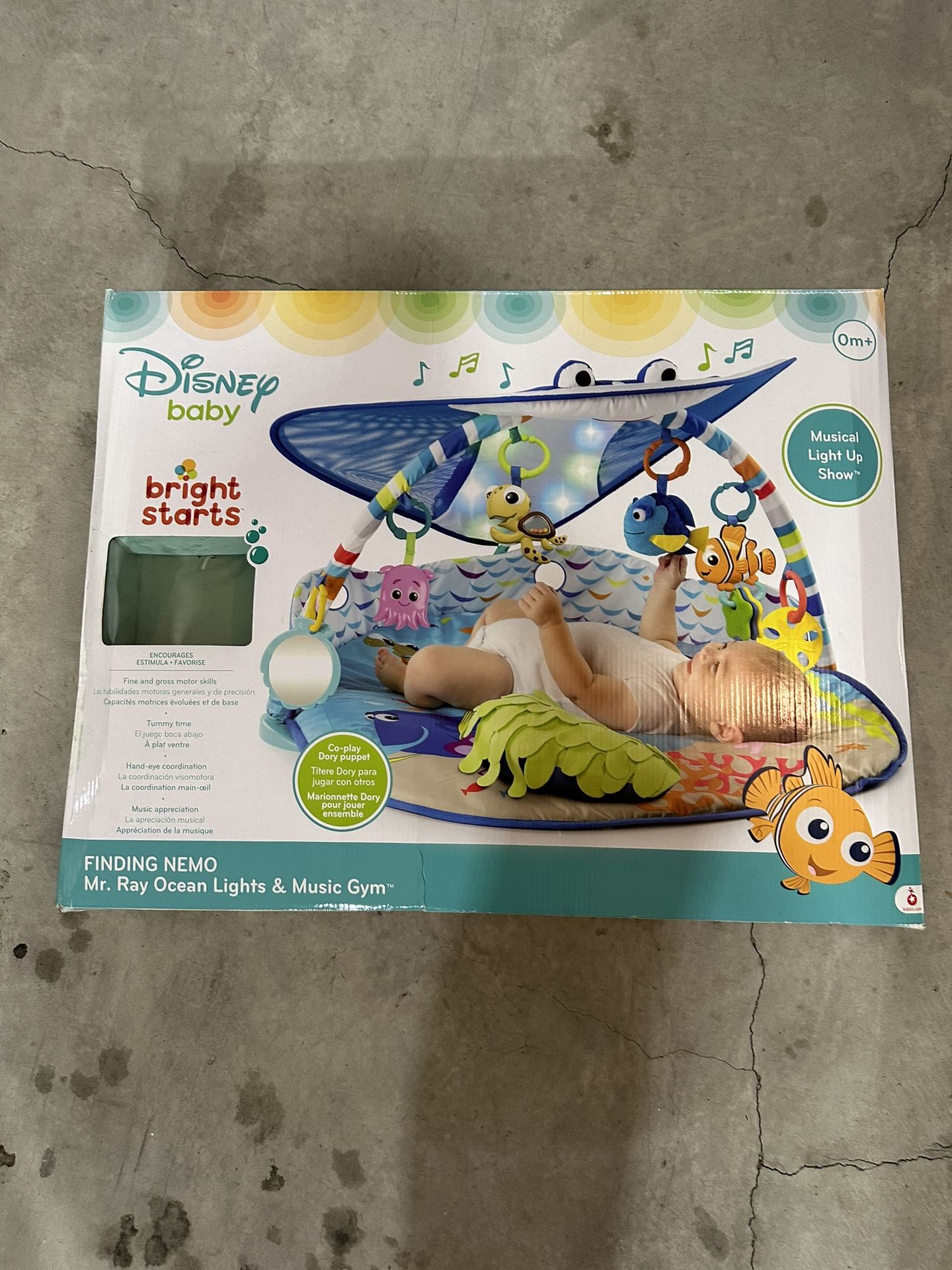Disney Finding Nemo Mr. Ray Ocean Lights & Music Gym,