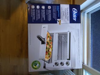 New Oster convection oven w pizza drawer