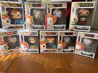 Horror Funko pops