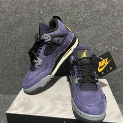 Sz 6,6.5.7Y   Air Jordan 4 Retro GS  Lakers