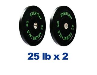 Bumper plates new 2x25lbs