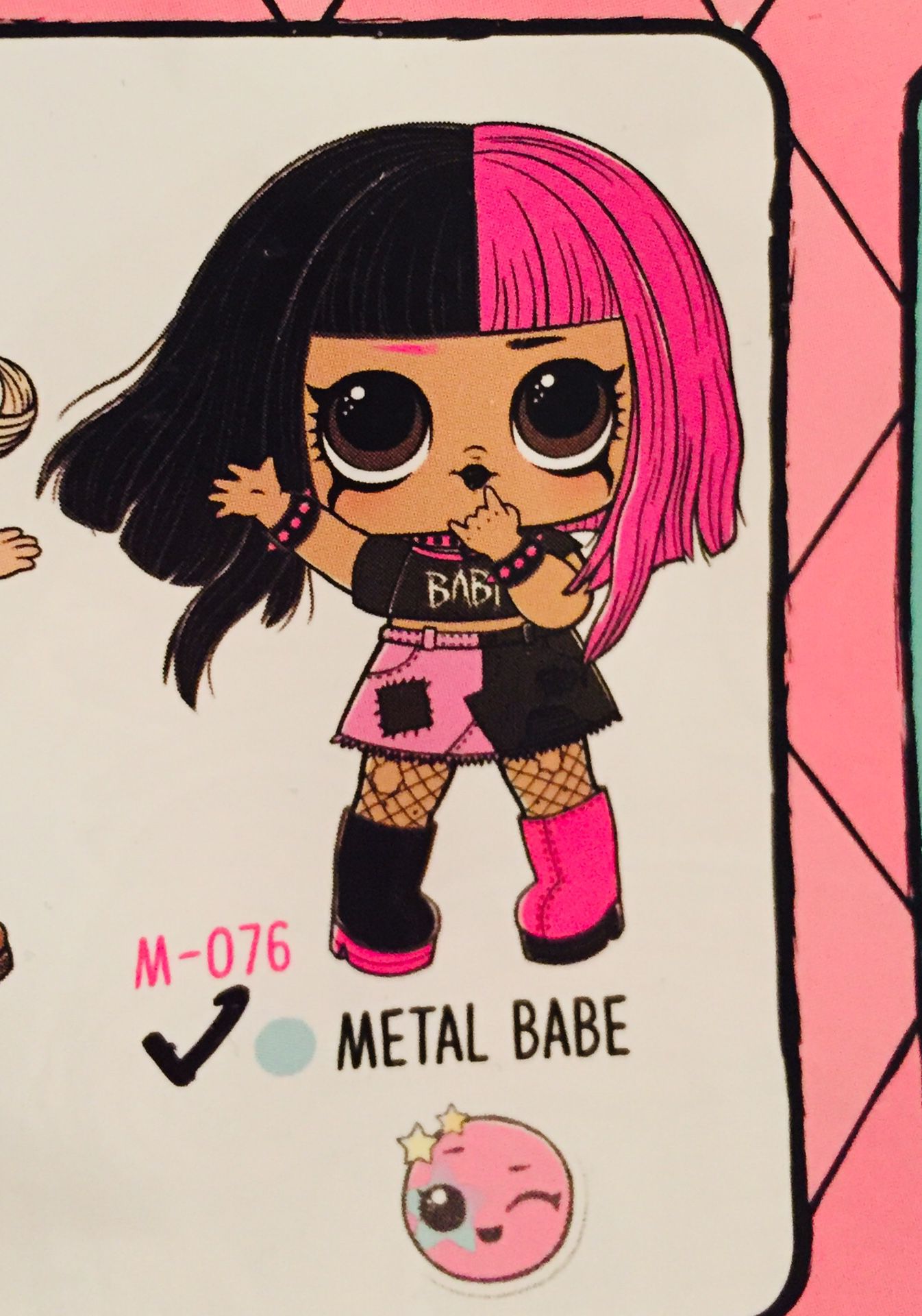 Metal Babe LoL Surprise Doll Hair Goals Wave 2 series