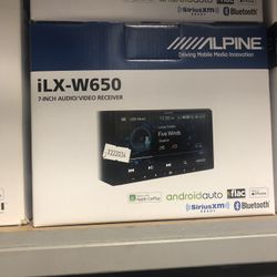 Alpine Ilx-w650 On Sale Today For 249.99