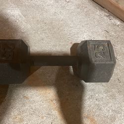 Dumbbell 25lb 15lb 10lb 