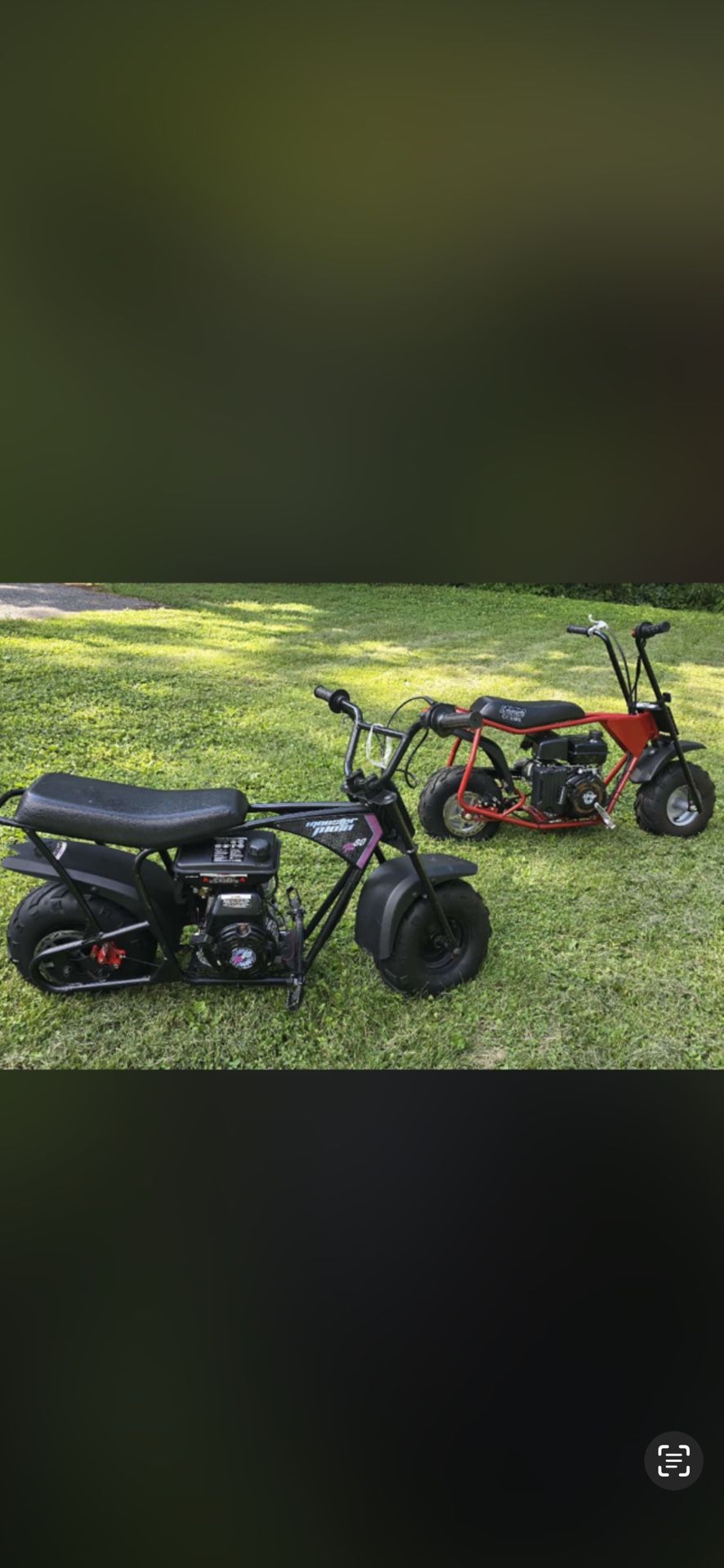 2 Gas Mini Bikes