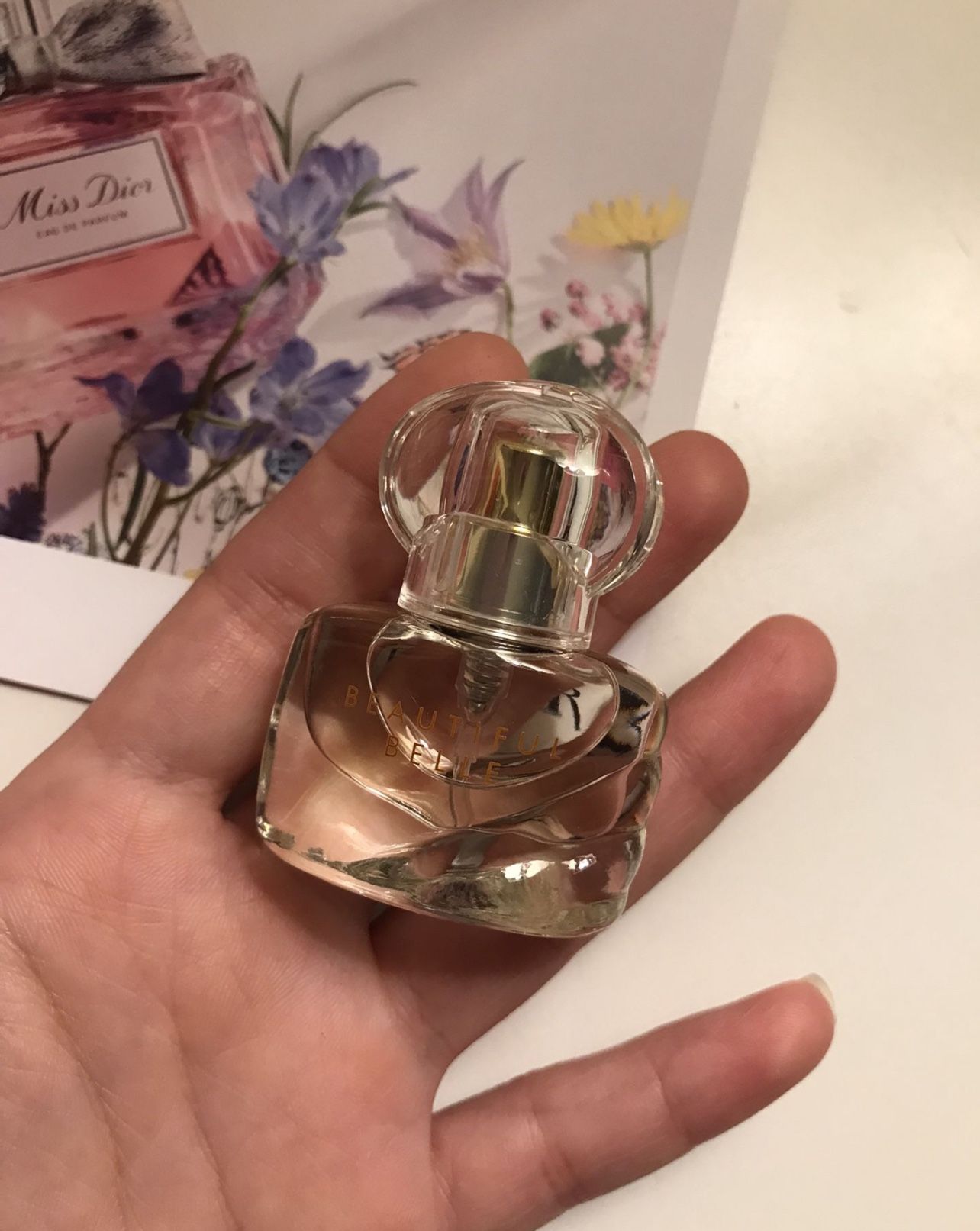 New Estee Lauder Beautiful Belle Eau De PARFUM, Travel Size Spray .14oz/4ml