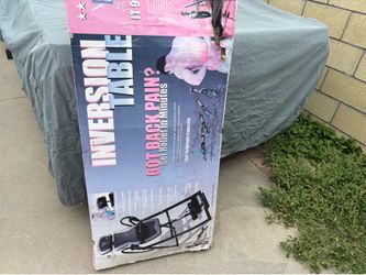 Inversion table