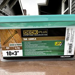 Deck Screws - Tan