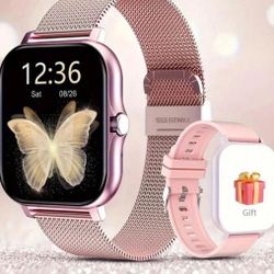 1.83" Smart Watch – Bluetooth Calling, 100+ Sports Modes, Fitness Tracker | Works With Android & Apple Devices | HD Display & Smart Message Alerting 