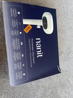 Nanit pro camera + floor stand + breathing band