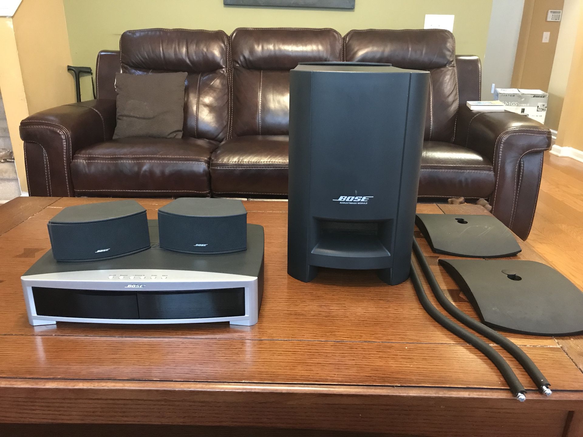 Used 321 GS Series II DVD Home Entertainment System - Graphite (with out remote) comes speaker stand for Sale in NC - OfferUp