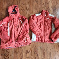 The North Face Women Jacket Size L Excellent Condition Look Like New 