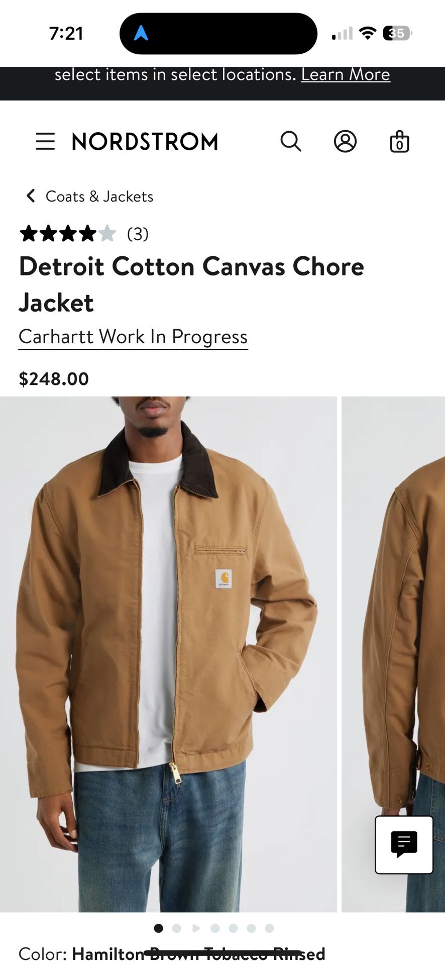 Carhartt Work In Progress Jacket