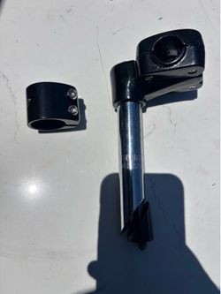 Bike stem and seat post clamps