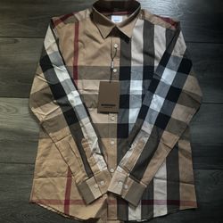 Burberry London England Button Up 
