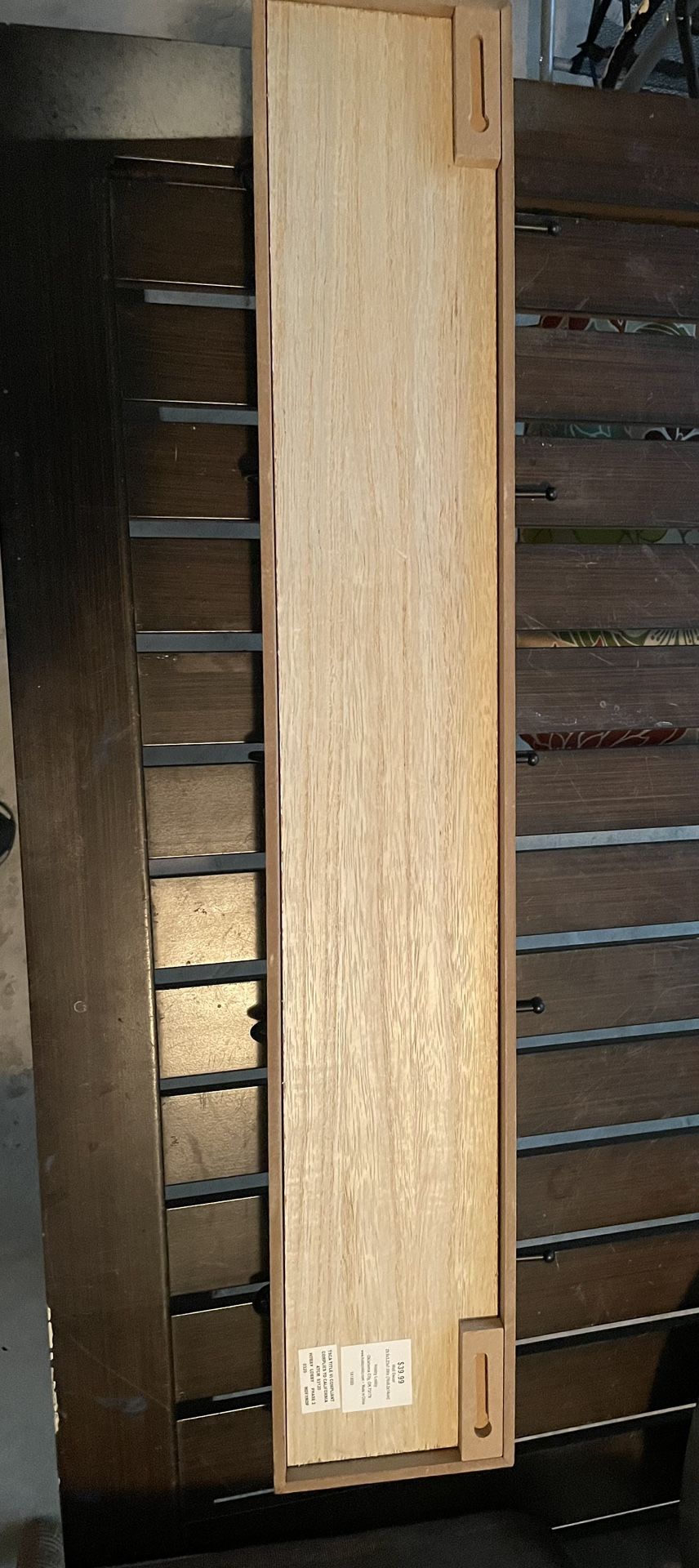 Wall Mounted Wood Rack