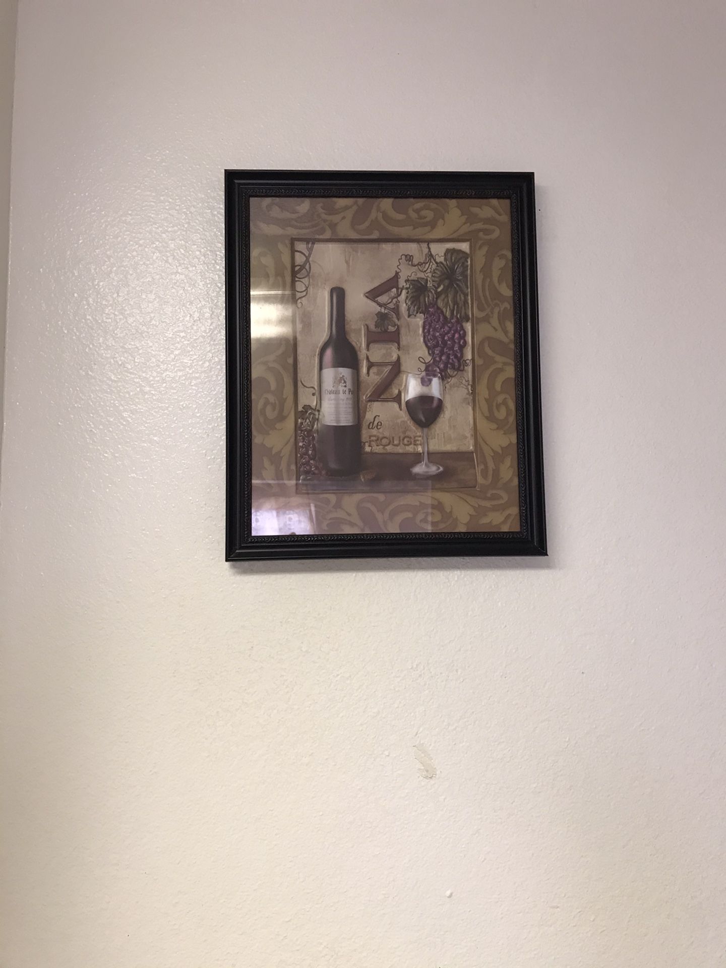 Wine kitchen frame