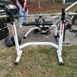 Rack And Bench (Bar Included)