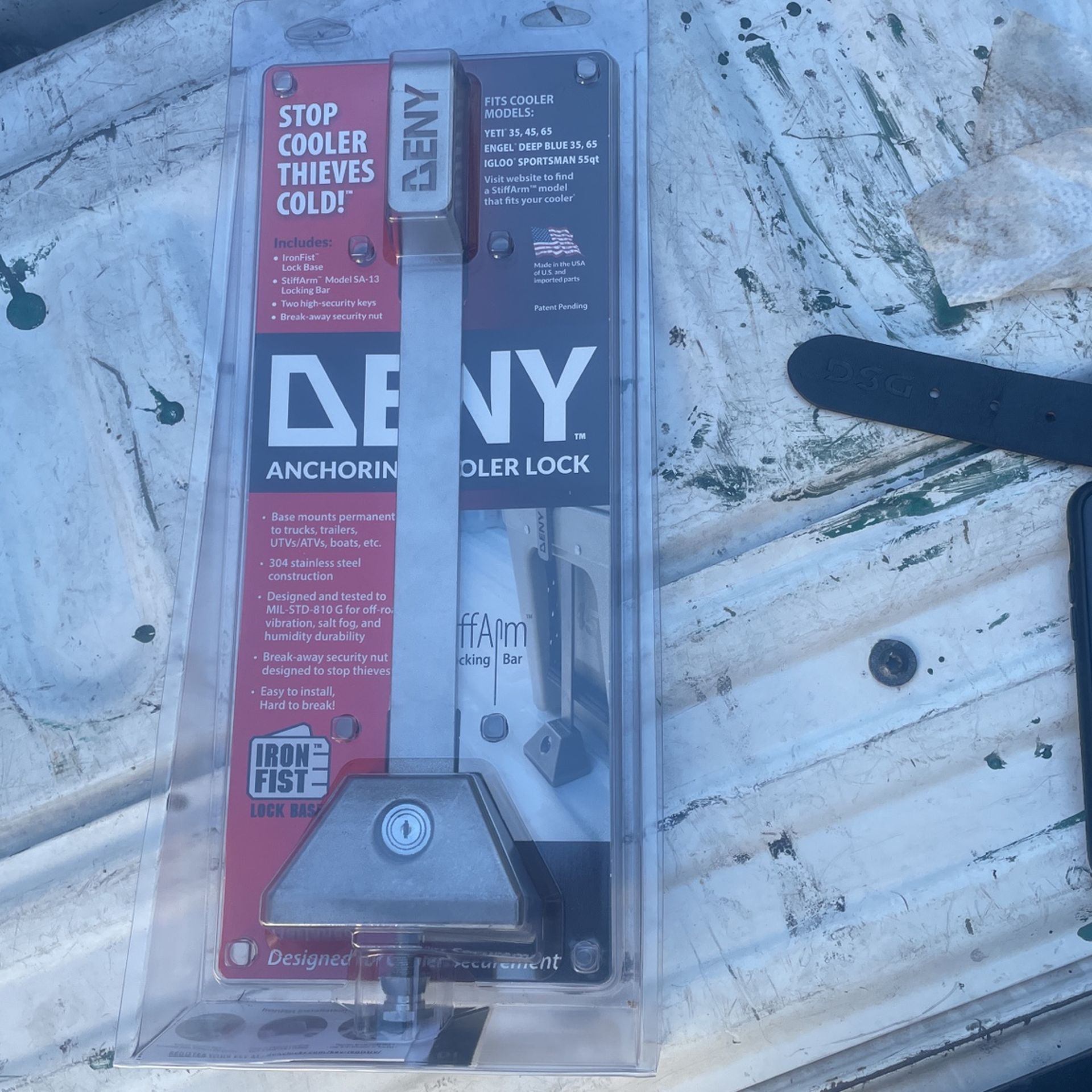 Deny (yeti Cooler Lock)