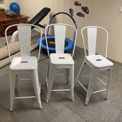 Farmhouse Metal Chairs 