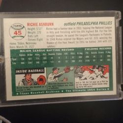 Richie Ashburn Card 