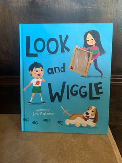 Look and Wiggle Hardcover Book