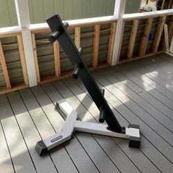 Nautilus Commercial Quality Olympic Weight Plate Storage Tree