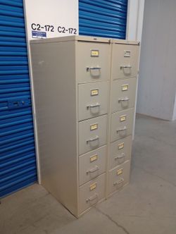 Metal File Cabinet Letter Size With Key $100 Each