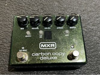 MXR carbón pedal deluxe 😁