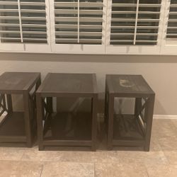 3 End Tables