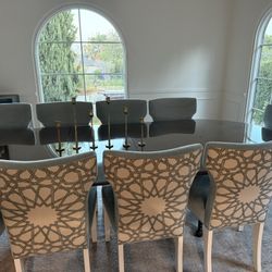 Dining set-table And 10 Chairs