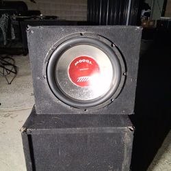 ALPINE 12" SUBB ,SEALED BOX 1000WATTS