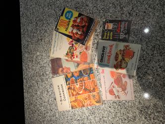 Vintage cook books 60s 70s
