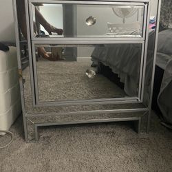 SUPER CUTE Mirror Nightstand FOR SALE!!!