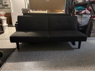 Black Futon sofa