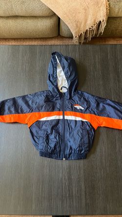 Denver Broncos Football Zip Up Hoodie