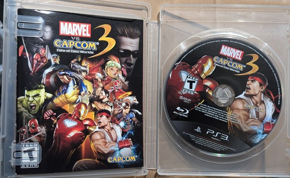 Marvel vs. Capcom 3: Fate of Two Worlds PlayStation 3 PS3 (2011)