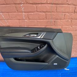 2016-2019 CADILLAC CTS-V SEDAN LT4 OEM LH DRIVER FRONT INTERIOR DOOR PANEL