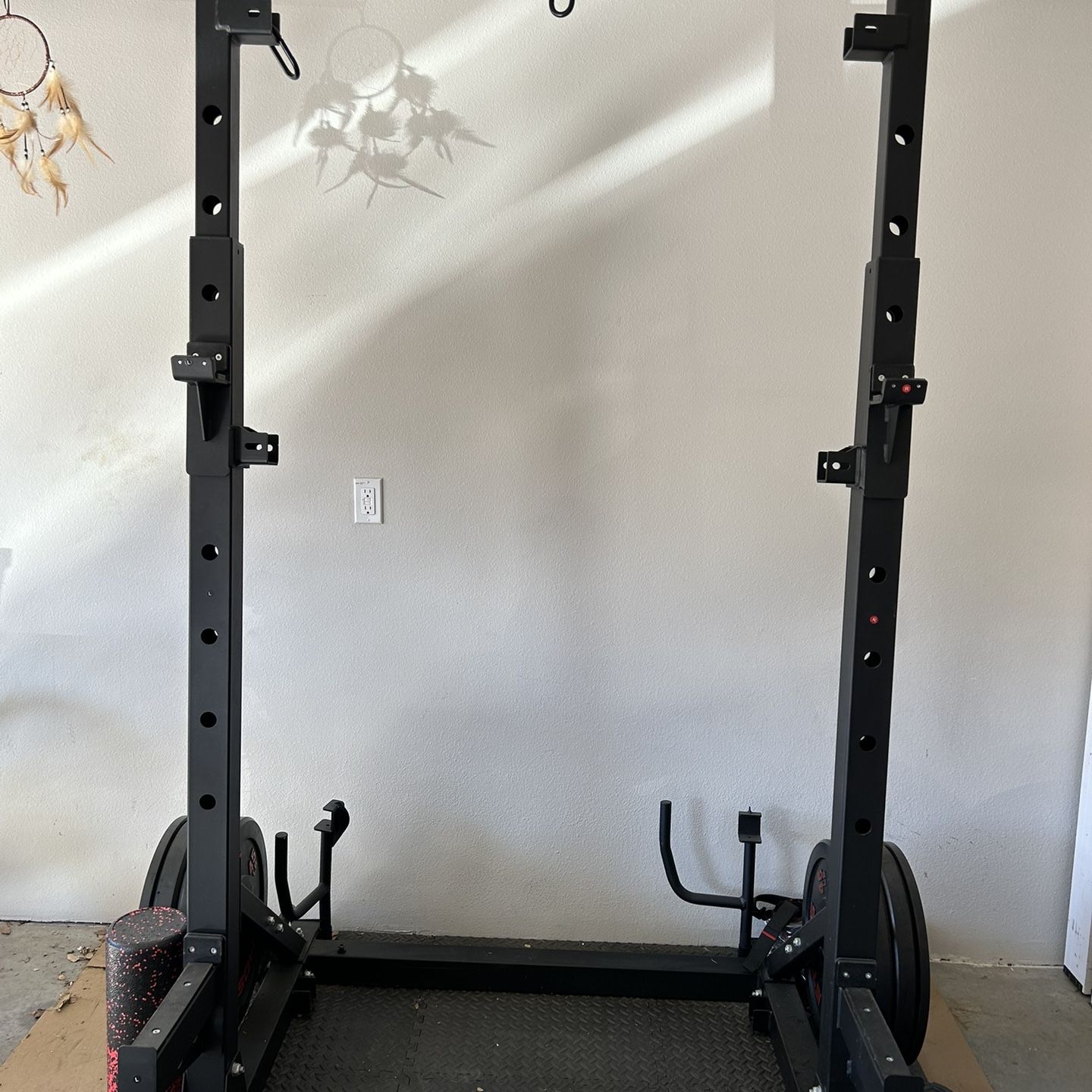 ETHOS Functional Training Rack Plus Barbell and Weights for Sale in Plano TX OfferUp