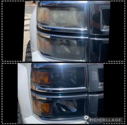 Headlight restore pair kit