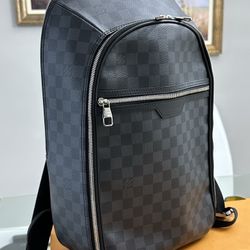 Michael NV2 Backpack Damier Graphite Canvas - Bags N45279