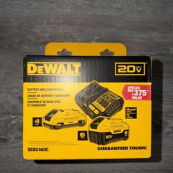 Dewalt battery and charger kit 