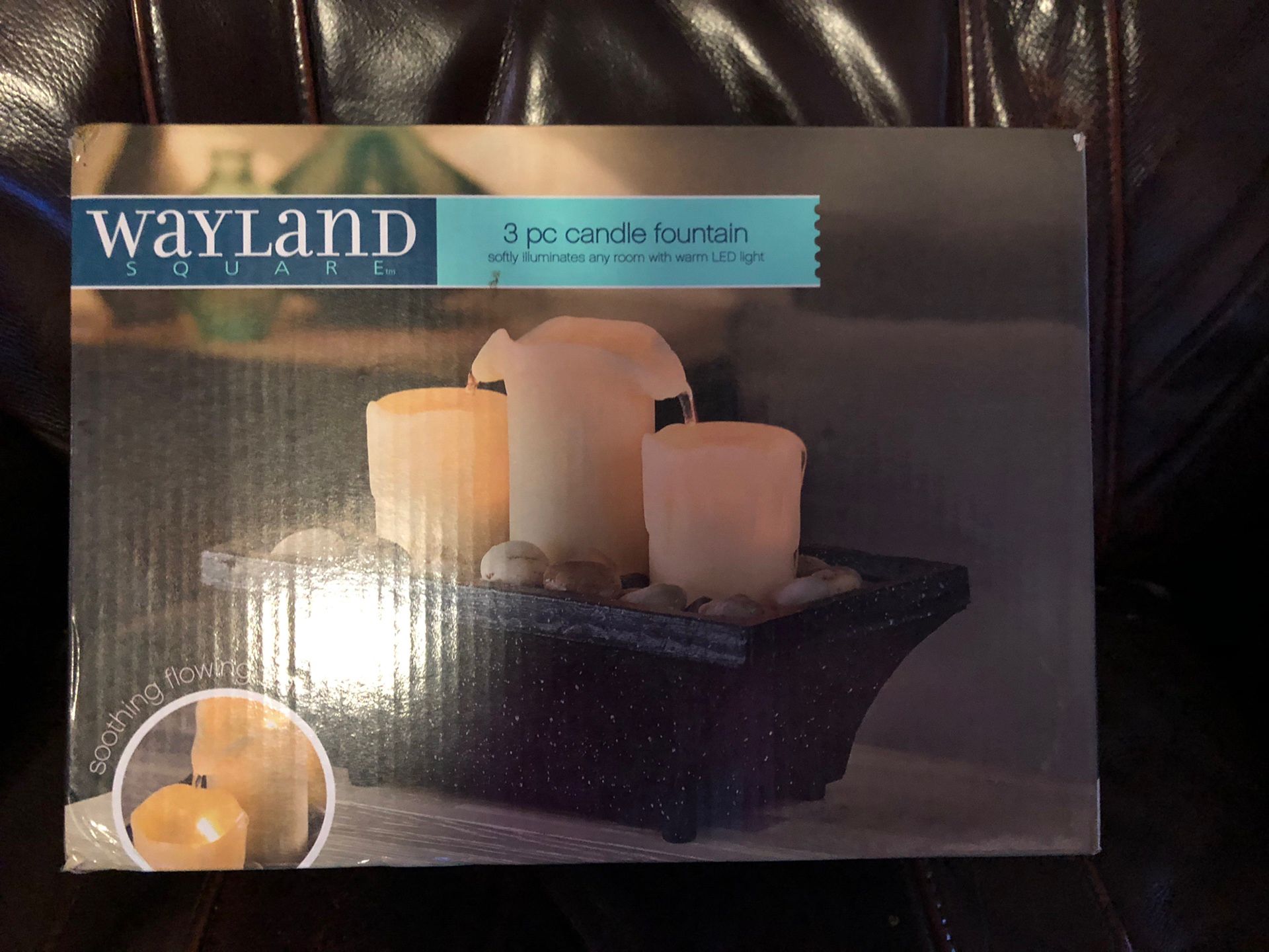 3 Pc Candle Fountain New In Box