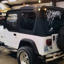 Jeep New YJ Soft Top 1(contact info removed)