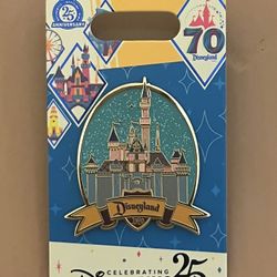 Disney Pins (Celebrating 25) (Disneyland 70th Anniversary)