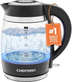 Chefman Electric Kettle 1.8L 1500W