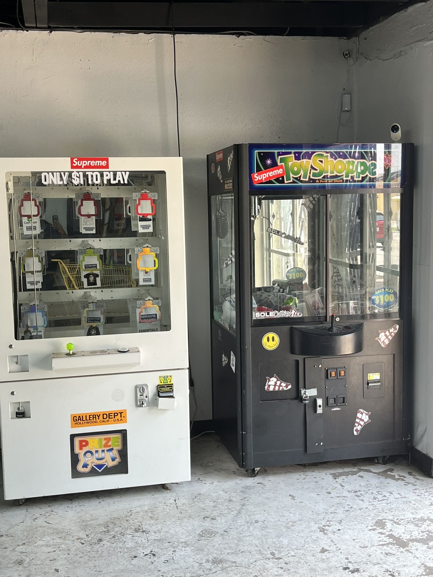 Arcade Machines.