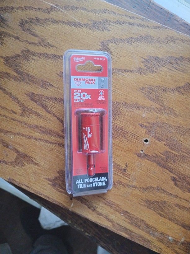 Diamond Drill Bit 3/4
