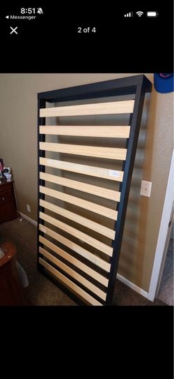 Twin bed frame barely used like new!