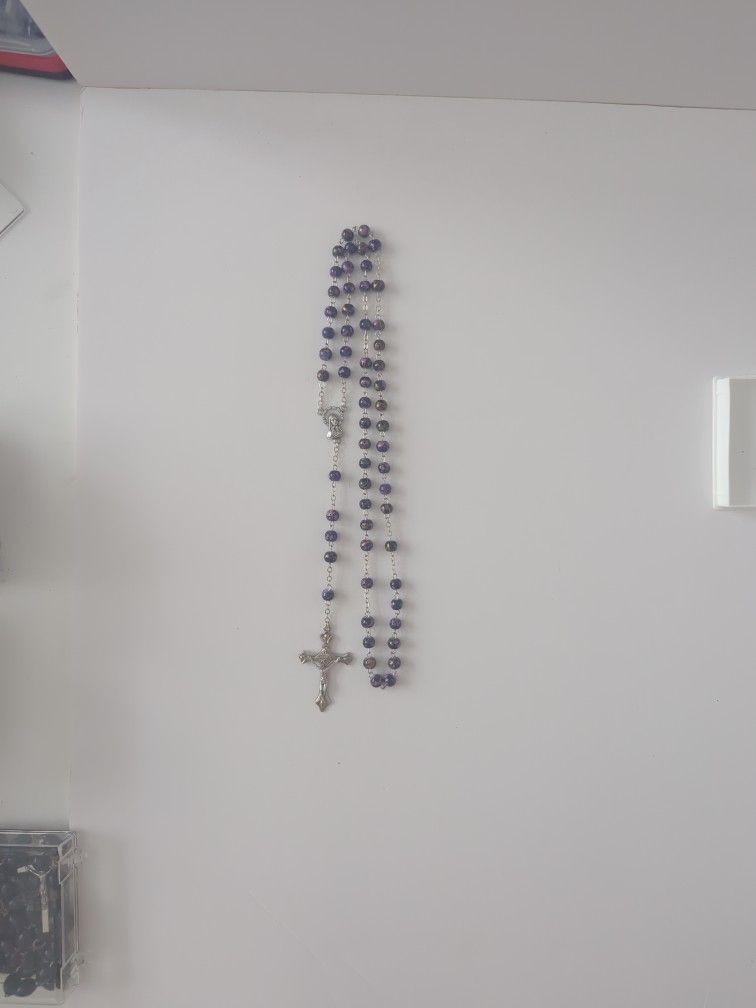 New Birthstone Rosary June-Moonstone